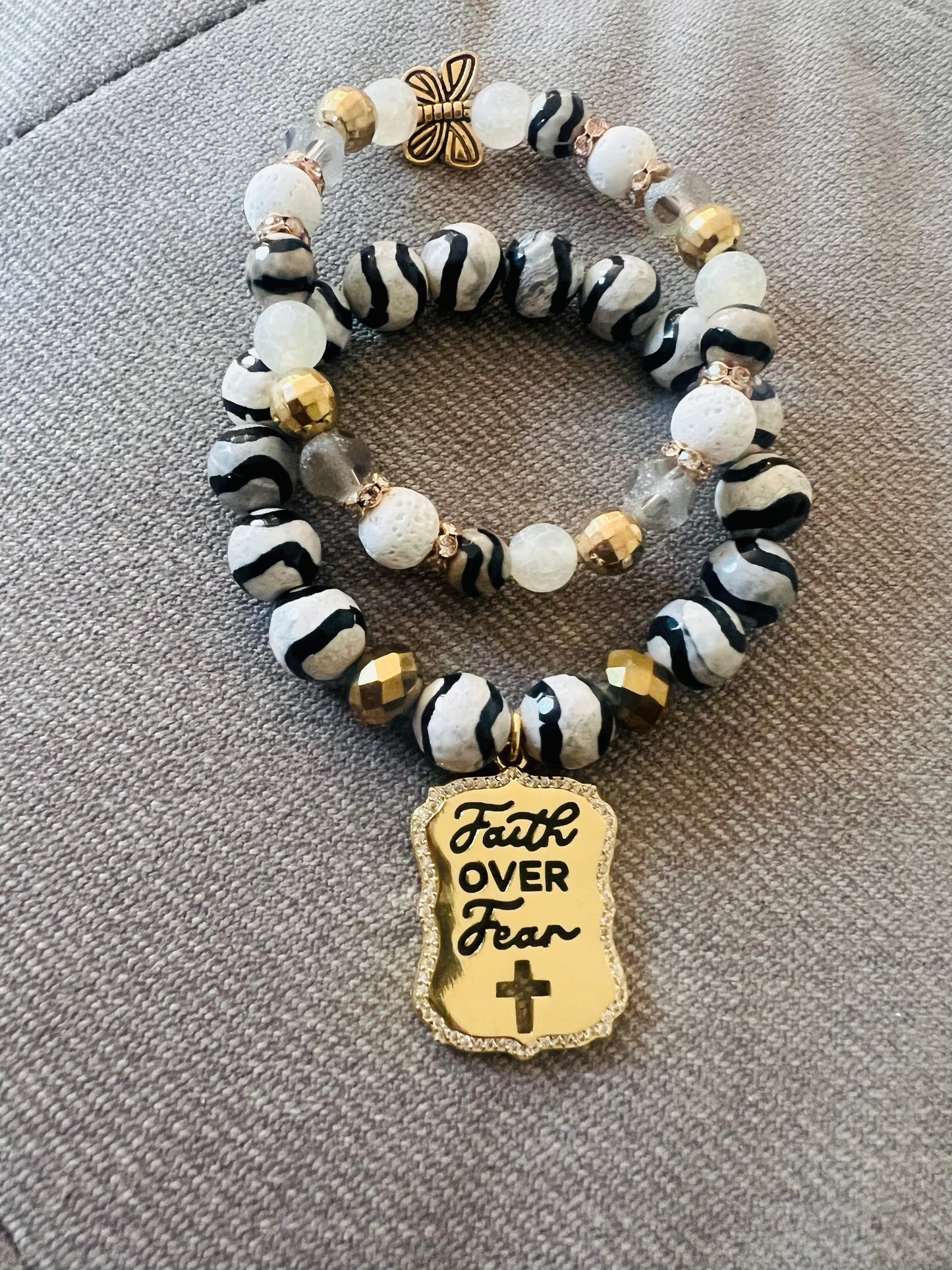 Faith Over Fear Set (Gold)