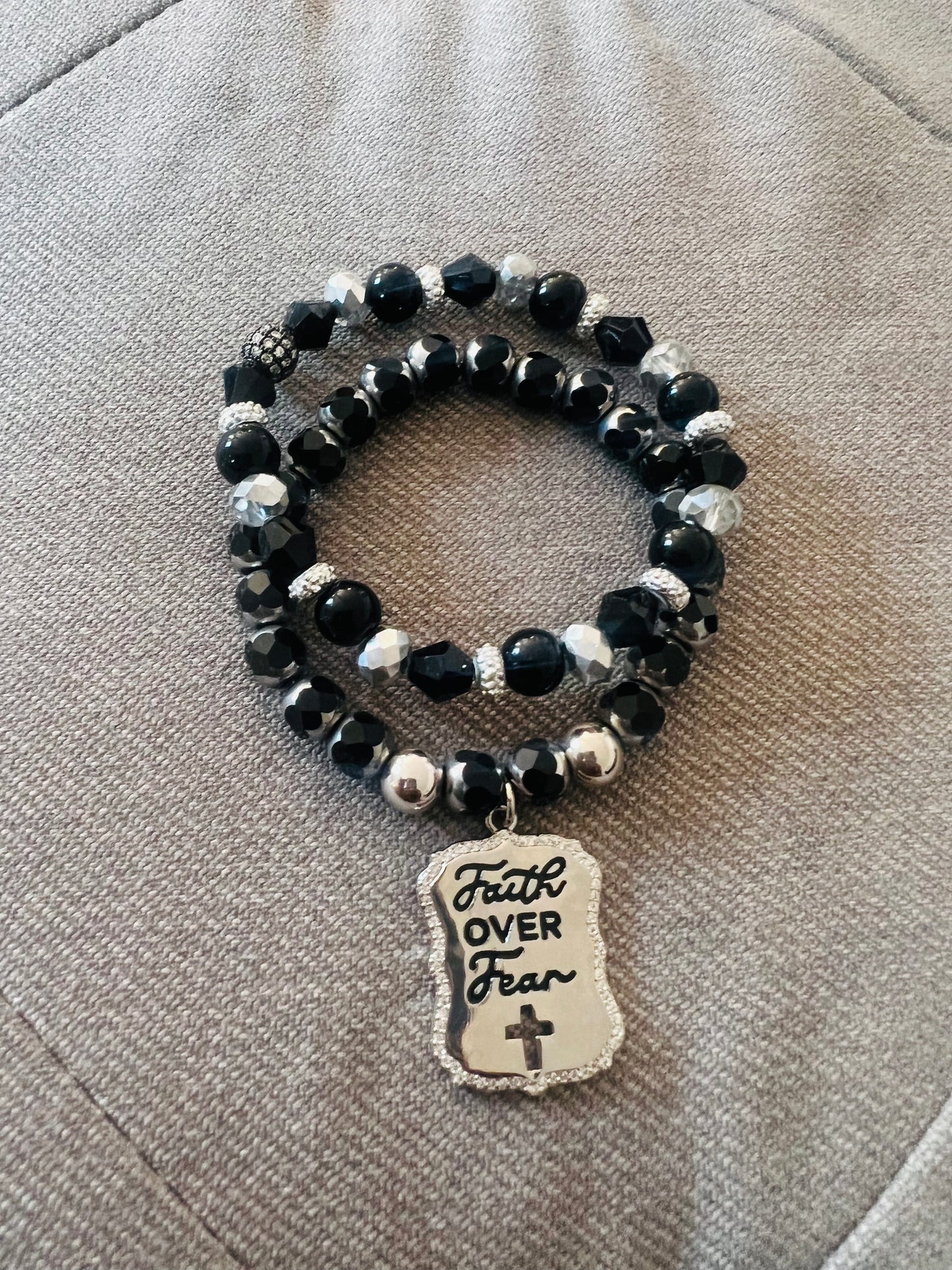 Faith Over Fear Set (Silver)