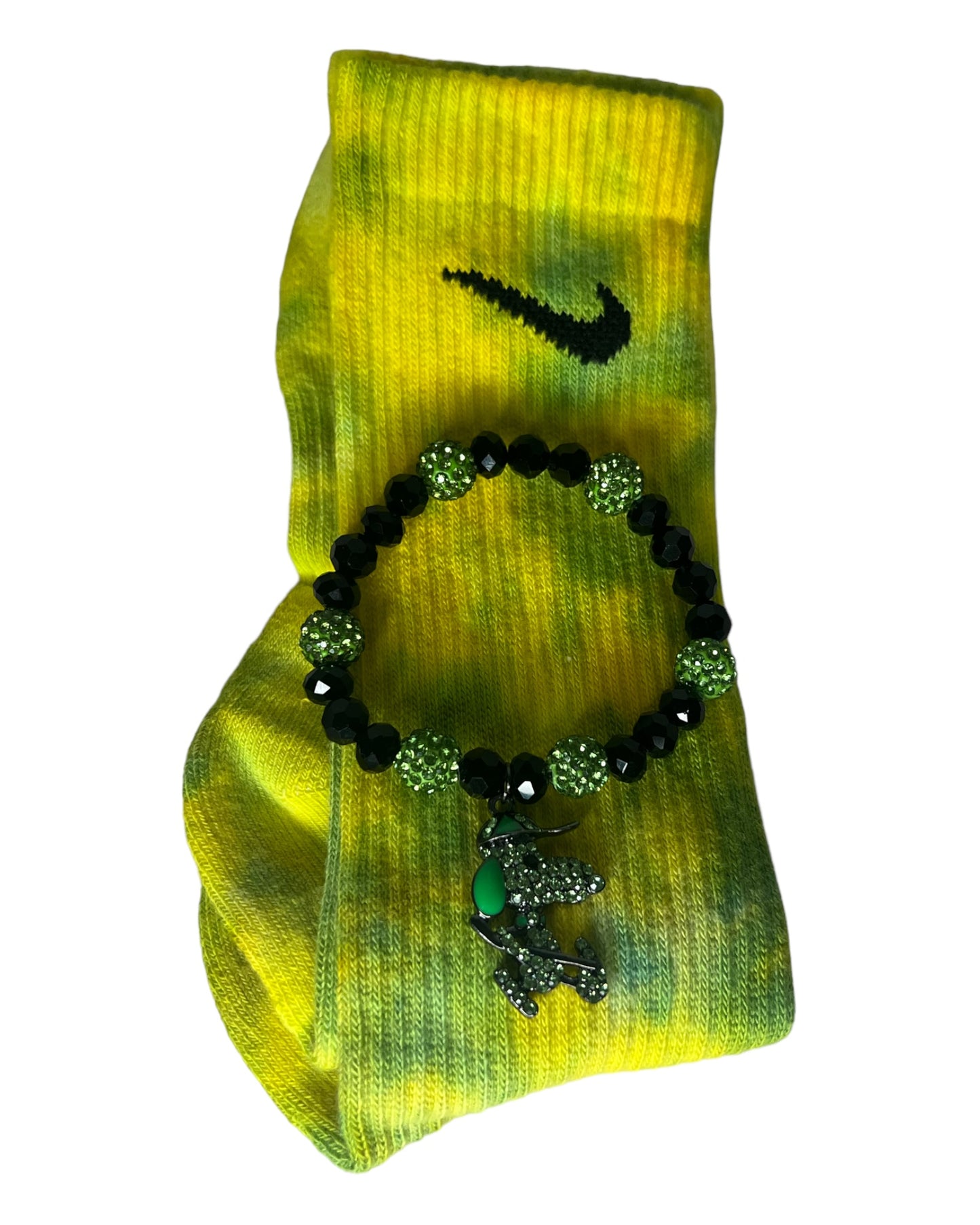 Tie Dye Sock/Bracelet Set